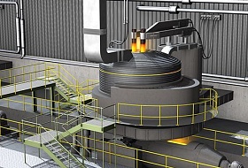 Дуговая печь вакуумная - принцип работы, электрическая, постоянного тока, прямого действия, сталеплавильная