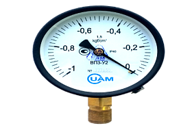 Вакуумметры стрелочные виброустойчивые - принцип работы