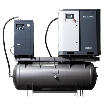 Компрессорная станция ERSTEVAK ESC-15B-250D 8 атм